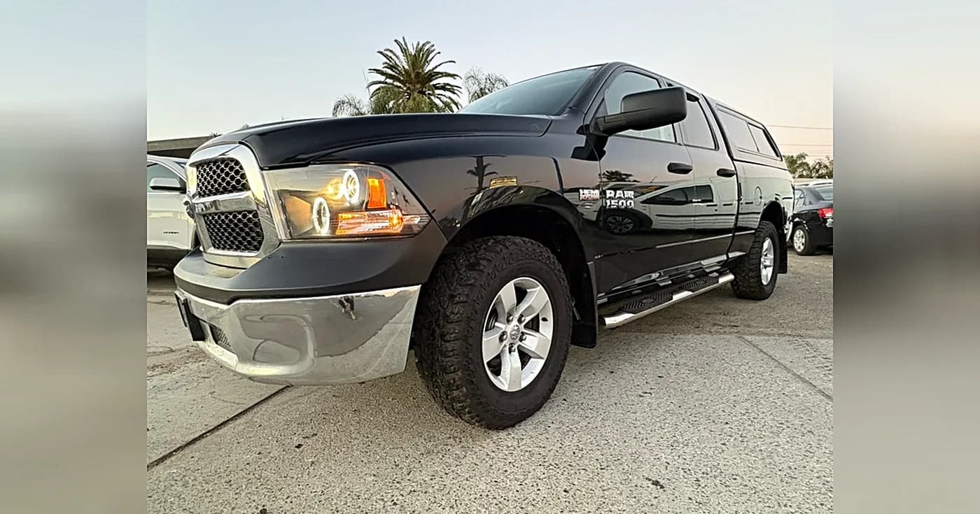 Ram 1500, as photographed by the seller